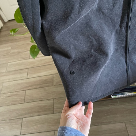 Lululemon Urban Horizons Jacket Reversible Gray Heather Black Midweight Size Med - Picture 10 of 16